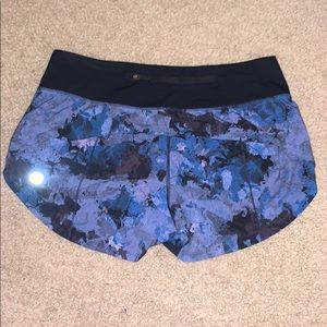 RARE Lululemon Speed Shorts 2.5 Inch